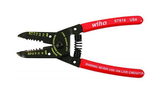 Wiha 6-Inch Wire Cutter & Stripper - Image 1