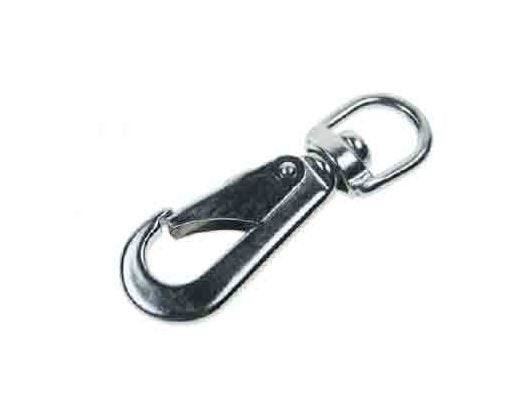 Stainless Steel Swivel Eye Snap Hook - Image 1
