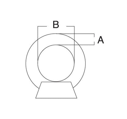 Stainless Steel T316 Cast Pad Eye - Image 2
