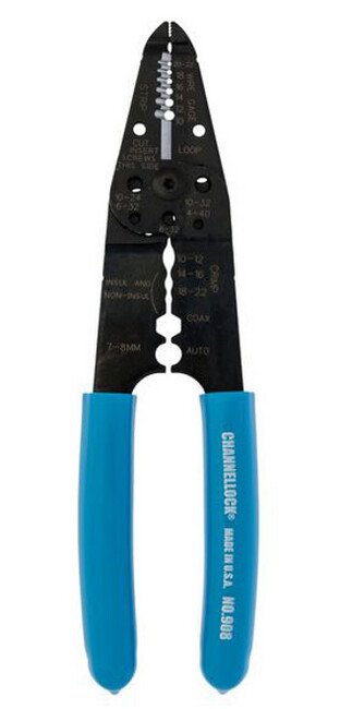 ChannelLock 908 8.5-Inch Wire Stripper Tool - Image 1