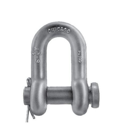 Chicago Hardware & Fixture Co. Drop Forged Round Pin Self Colored Shackles - 5/8" - Image 1