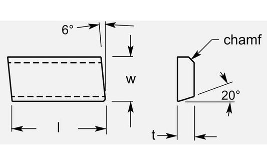 Ultra-Met® Woodworking Debarker - Precision Thickness 0.183 / 0.193 in - Image 1
