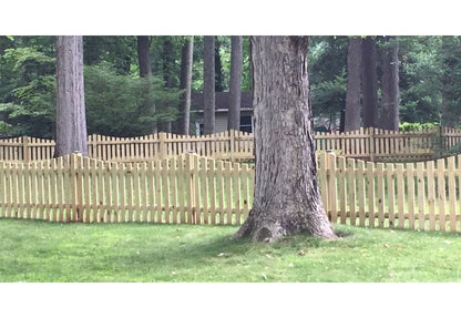 Durable Wood Picket Fences | Long®Fence - Image 2