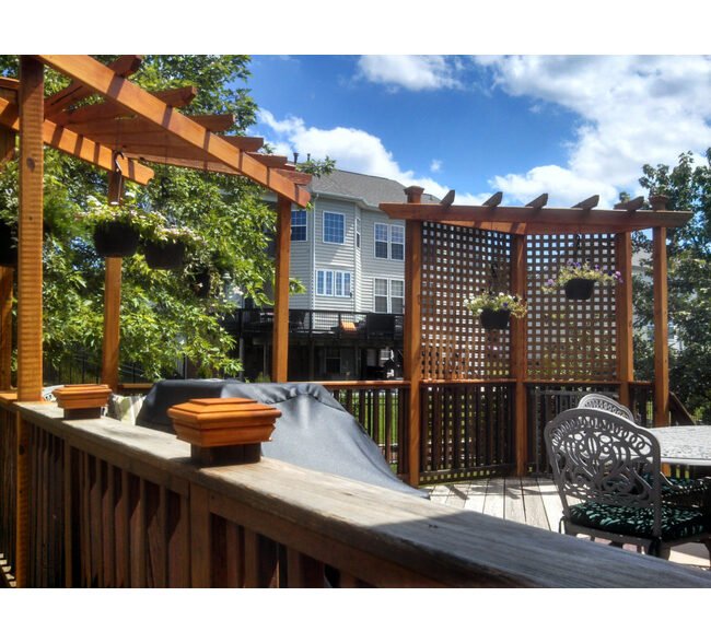 Preserved Wood Pergola Kit - Image 4