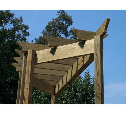 Preserved Wood Pergola Kit - Image 5