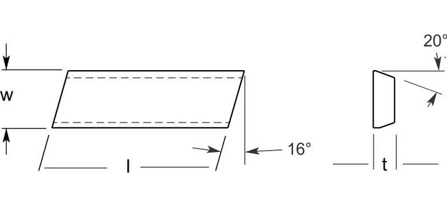Premium Woodworking Debarker - 0.120/0.130 in Thickness, Ultra-Met® - Image 1