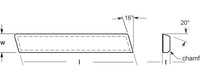 Precision Woodworking Debarker Tool 0.195/0.205 in