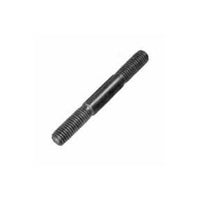 Heavy-Duty Black Oxide Studs, 3/4-10 UNC-2A Threads, 3.50in Overall Thread
