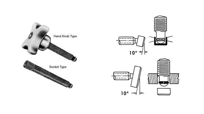 Heavy-Duty Snap-On Toggle Clamps, Hand Knob Design - Image 1