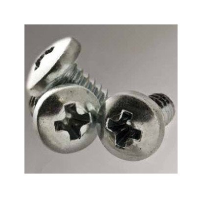 Zinc Thread Cutting Screw, Type 23(T), Low Carbon - #8-32x1/2" PHIL PAN HEAD - Image 1