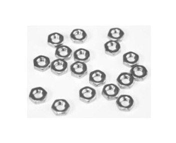 Carbon Steel #10-32 Hex Machine Screw Nut, Plain (Inch) - Image 1