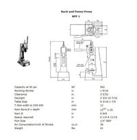 Heavy-Duty Rack and Pinion Press