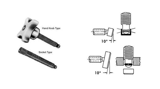 Heavy-Duty Snap-On Toggle Clamps with Socket Screw - Image 1