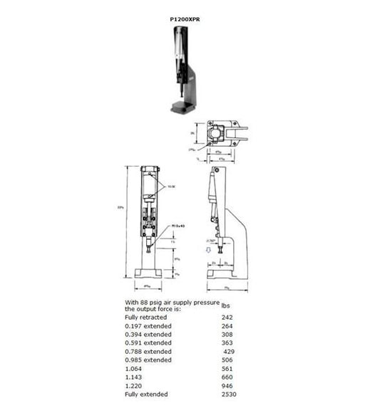 Heavy Duty Pneumatic Toggle Press - Image 1