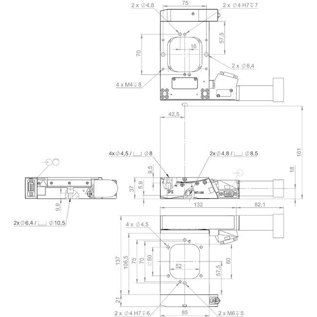Motorized Precision Goniometer Cradle - WT-100 - Image 3