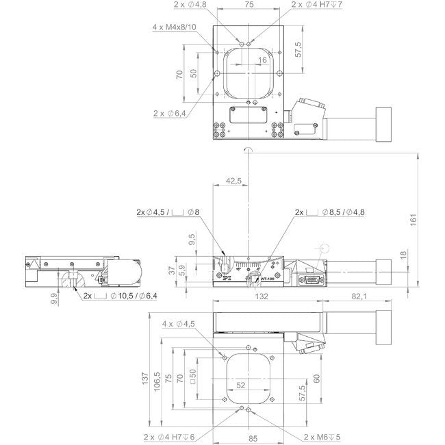 MotorGlide WT-100 Precision Goniometer Cradle - Image 4