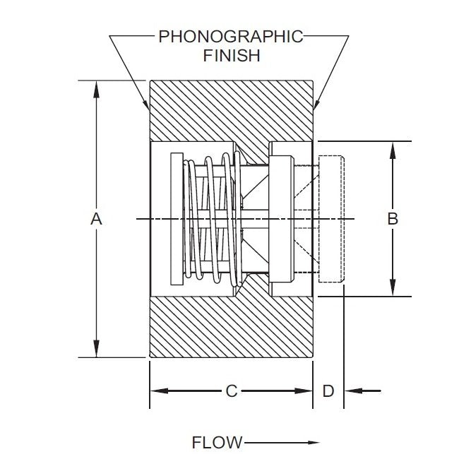 Check-All® 1-1/2" WV Style Wafer Insert Check Valve - Stainless Steel Body - Image 2
