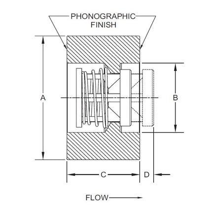 Check-All® 1-1/2" WV Style Wafer Insert Check Valve - Stainless Steel Body - Image 2