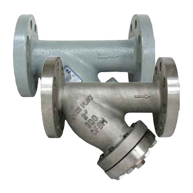 Sure Flow YF300SS 2 Inch Class 300 Stainless Steel Flanged Y Strainer - Image 3