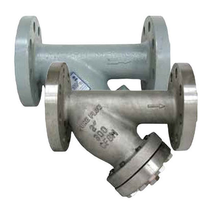 Sure Flow YF300SS 2 Inch Class 300 Stainless Steel Flanged Y Strainer - Image 3
