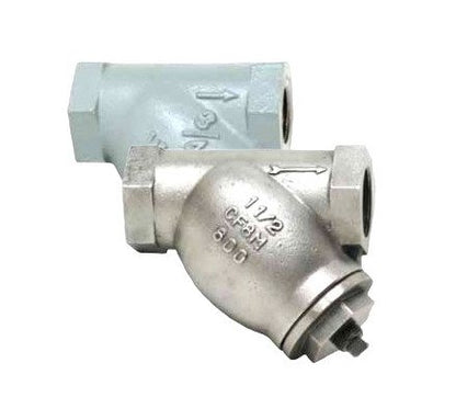 Sure Flow YT6A20 2 Inch Alloy 20 Threaded Cast Y Strainer - Image 3