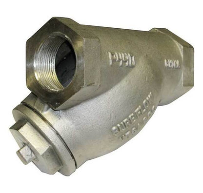 Sure Flow YT6A20 Alloy 20 Cast Y Strainer - 1 1/4 Inch - Image 1