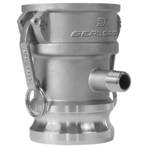 316 Stainless Steel Female Reducing Coupler x Male Adapter Cam and Groove Coupling Set