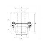 Metric Demountable Bushing - 40mm Post Diameter