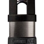 Commando Military-Grade Steel Laminated Zinc Padlock