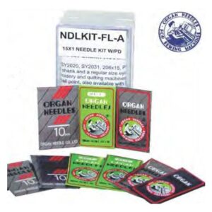Organ Needles Sampler Kit: Assorted Embroidery Needle Pack