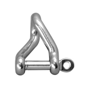 Marine Grade Stainless Steel Twist Shackle with Captive Pin