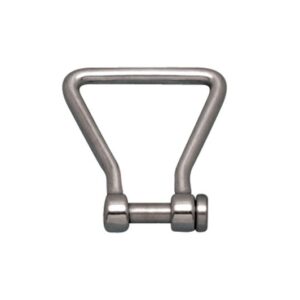 Marine-Grade Stainless Steel Webbing Shackle