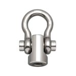 Stainless Steel Anchor Base with Pivoting Shackle