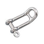 MarineGrade Stainless Shackle with Secure Captive Pin