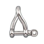 Marine-Grade Stainless Steel Twist Shackle Set