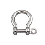 Stainless Steel Captive Pin Bow Shackle
