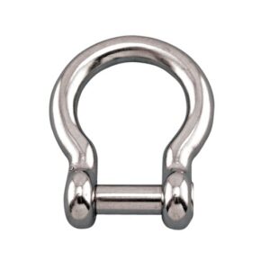 Stainless Steel Bow Shackle with No Snag Pin
