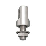 Stainless Steel Hoist Anchor Base with Threaded Stud