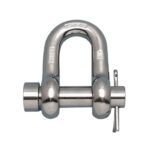 Stainless Steel Round Pin Chain Shackle