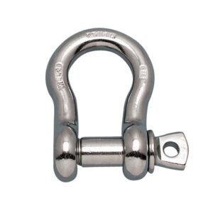 Premium Stainless Steel Anchor Shackle with Oversize Screw Pin