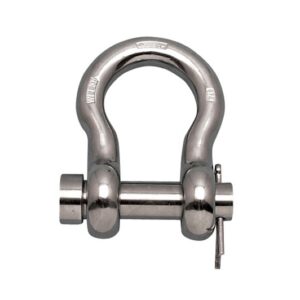 Stainless Steel Round Pin Anchor Shackle - 316 Grade