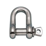 Stainless Steel Chain Shackle with Oversize Screw Pin