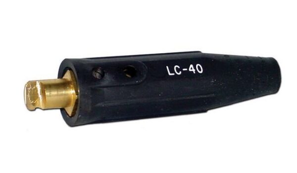 Heavy Brass Lenco Cable Connector - Male